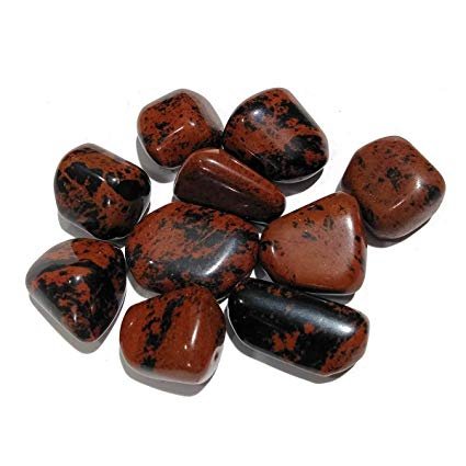 mexian red snowflake obsidian